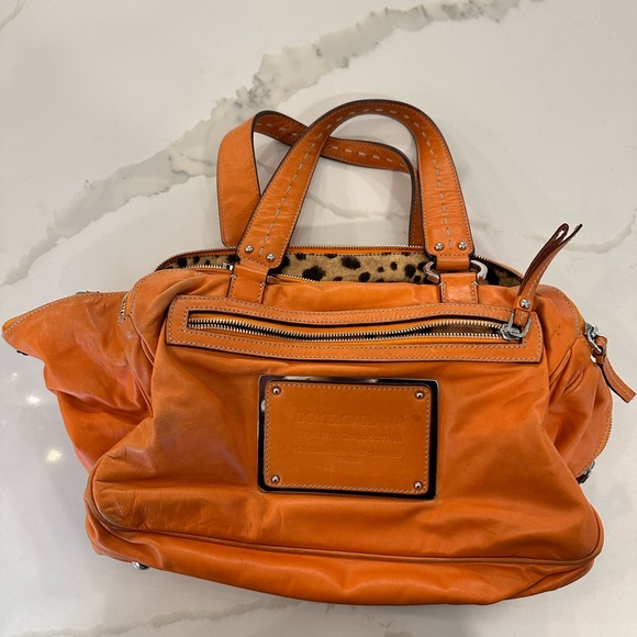 Vintage Dolce & Gabbana Miss Silky Leather Bag (with duster) - Picture 4 of 11